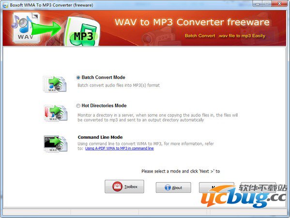 Boxoft WMA to MP3 Converter