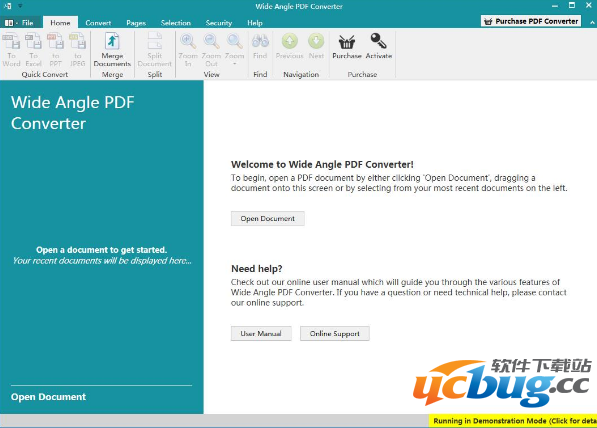 Wide Angle PDF Converter