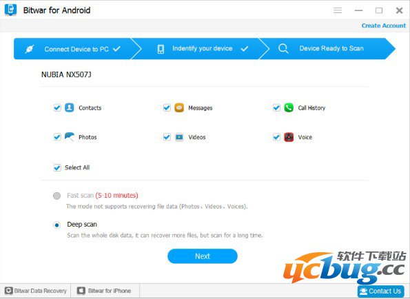 Bitwar Android Data Recovery(安卓数据恢复软件)