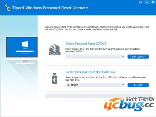 Tipard Windows Password Reset