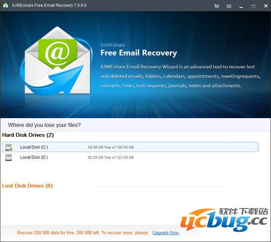 IUWEshare Free Email Recovery