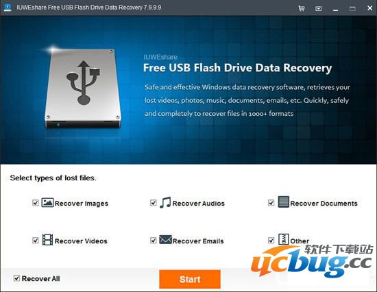 IUWEshare Free USB Flash Drive Data Recovery